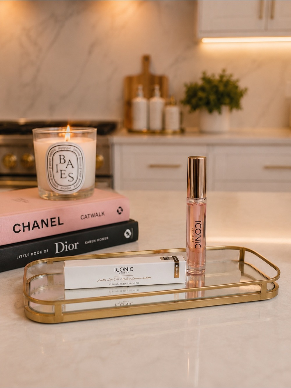 💋 ICONIC London Lustre Lip Oil Sugar Mama Hydrating Gloss - 6 ml